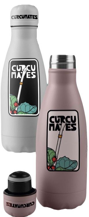 Botella Térmica Curcumates 500 ml – Acero Inoxidable